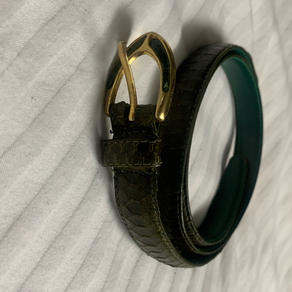 Genuine Snake Skin Belt!!!